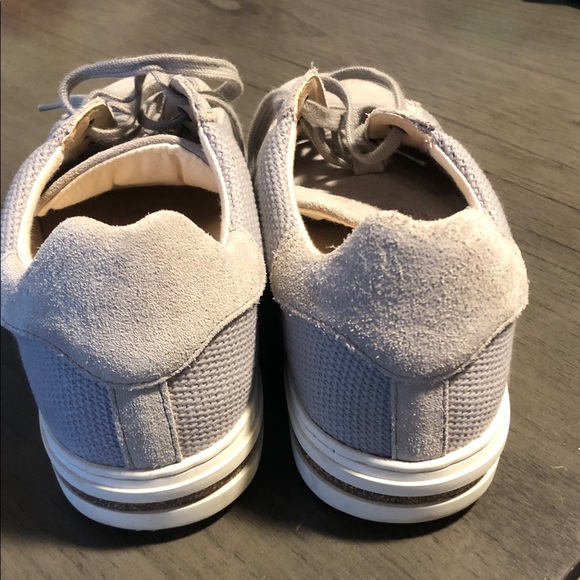 Birkenstock Light Gray Tennies - Picture 3 of 6